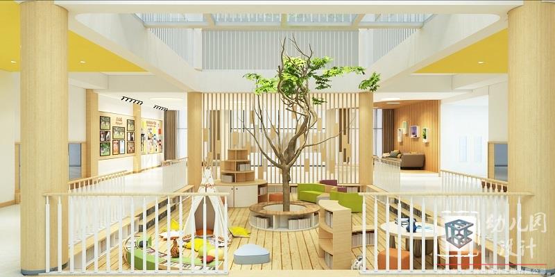 深圳幼兒園設(shè)計之森系風(fēng)_森系主題風(fēng)格效果圖