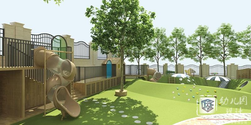 幼兒園大型玩具_玩具滑梯安裝施工