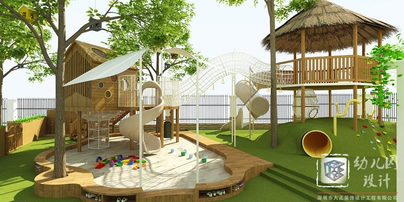 幼兒園大型玩具_玩具滑梯安裝施工