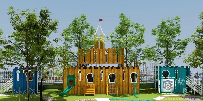 幼兒園大型玩具_玩具滑梯安裝施工