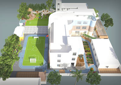 深圳市坪地育英幼兒園室內(nèi)設(shè)計(jì)（戶外后操場改造）