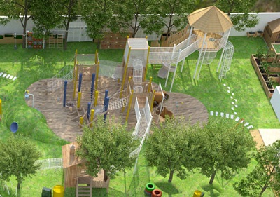深圳市龍崗區(qū)同心第一幼兒園（戶外玩具、綠化）
