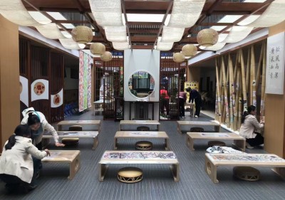 深圳市福安雅苑幼兒園現(xiàn)場(chǎng)實(shí)景圖（中廳改造）
