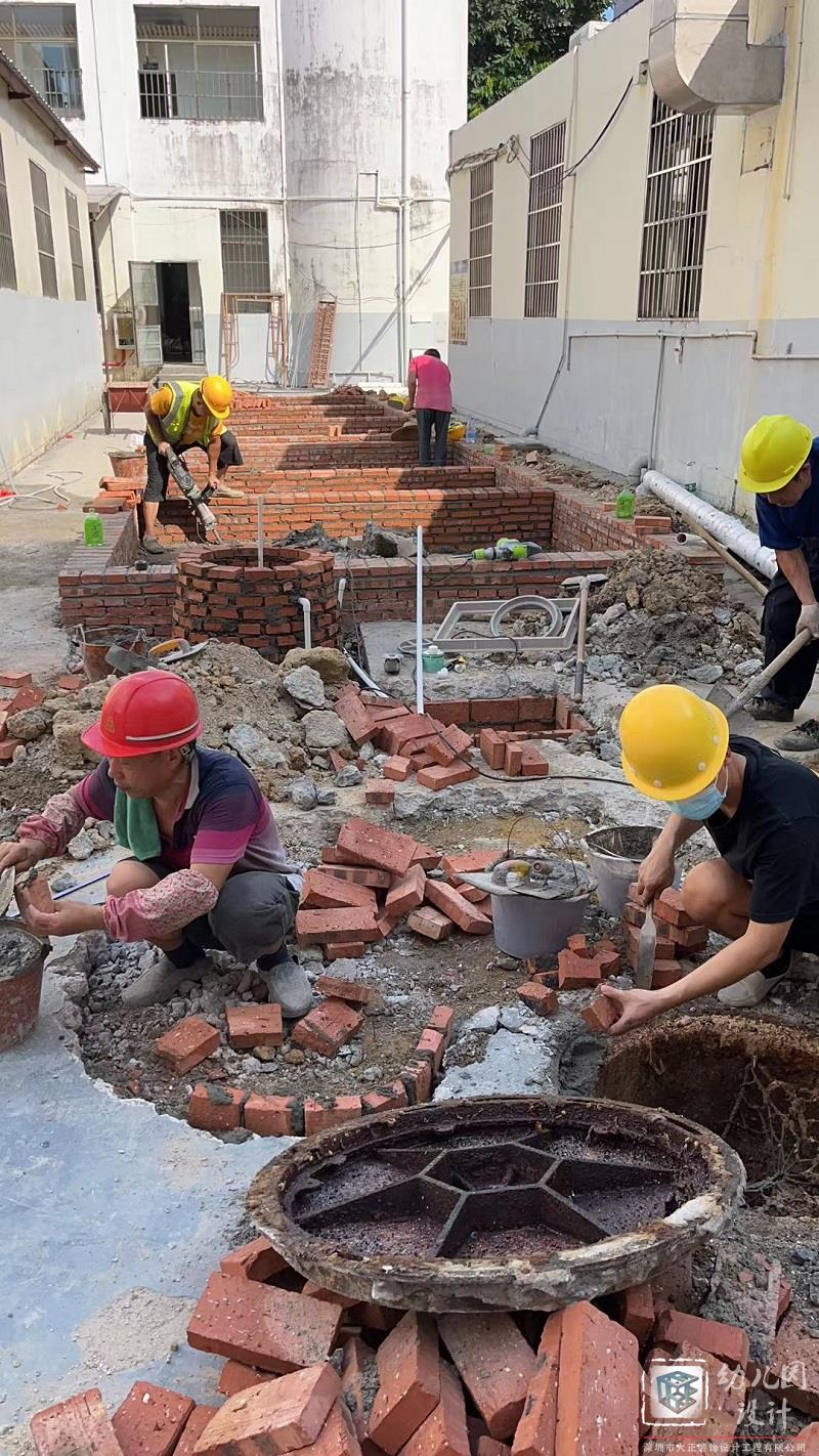 幼兒園室內(nèi)改造_戶外后操場新增種植區(qū)域（深圳坪地育英幼兒園）