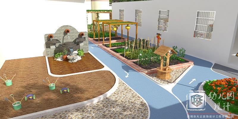 深圳市坪地育英幼兒園（2022）室內(nèi)設(shè)計_戶外后操場改造
