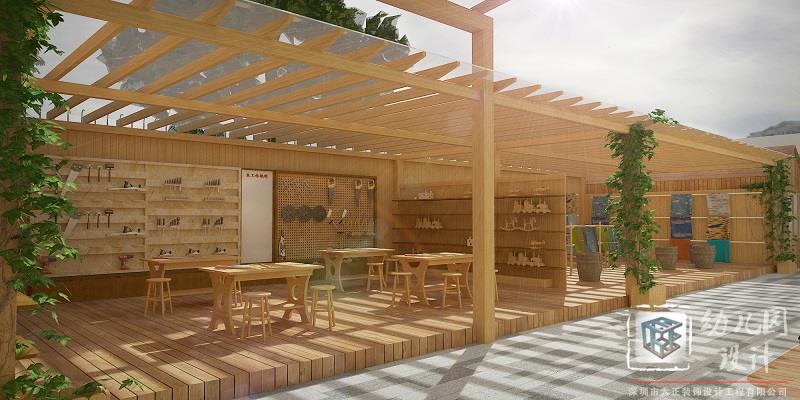 深圳市坪地育英幼兒園（2022）室內(nèi)設(shè)計_戶外后操場改造