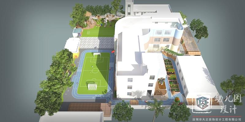 深圳市坪地育英幼兒園（2022）室內(nèi)設(shè)計_戶外后操場改造