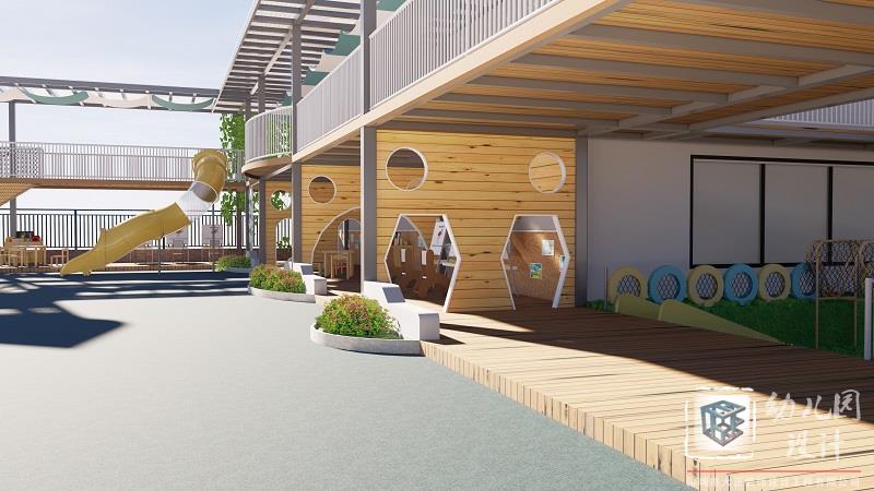 深圳市南山區(qū)心海灣幼兒園（整體外觀、大型玩具）