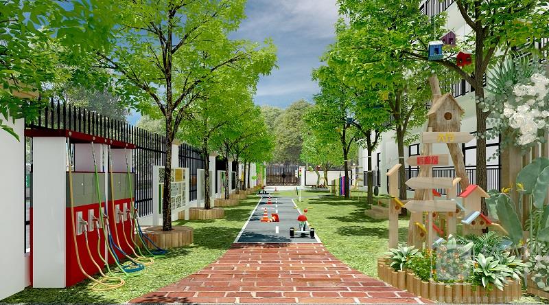 深圳幼兒園設(shè)計之戶外游樂玩具的重要性