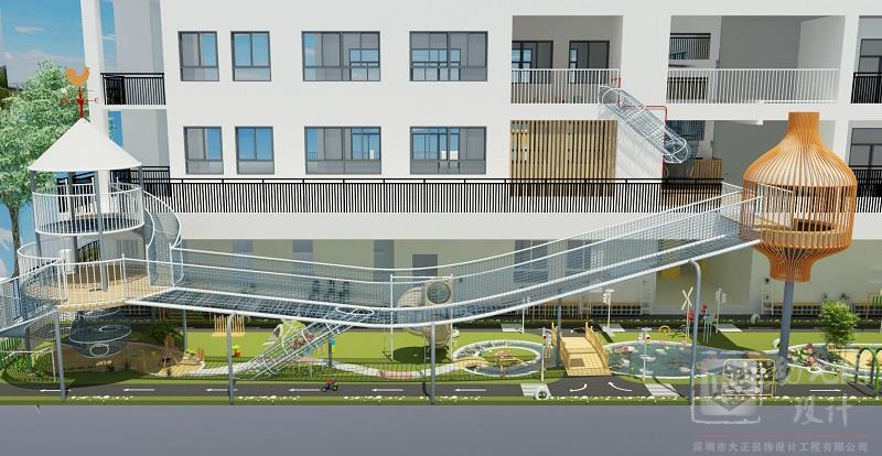 幼兒園設(shè)計(jì)之戶外游樂(lè)設(shè)施的多樣性
