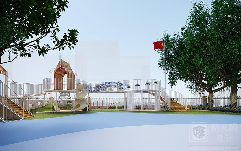 深圳市南山區(qū)蓓蕾幼兒園（戶外大型玩具）