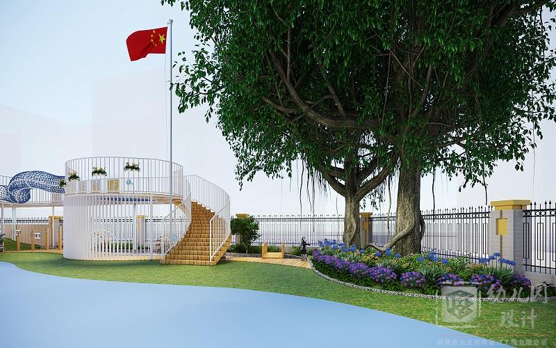 深圳市南山區(qū)蓓蕾幼兒園（戶外大型玩具）