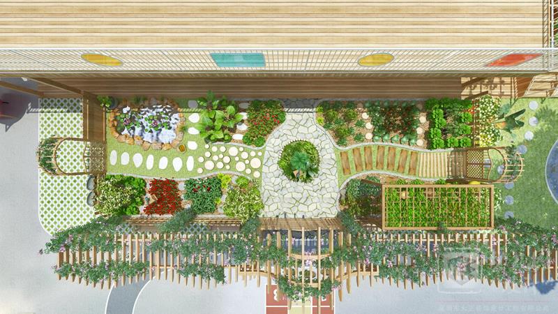 深圳市龍崗區(qū)甘坑第一幼兒園（戶外大門、操場）