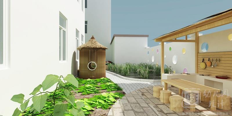 深圳市寶安區(qū)西鄉(xiāng)南昌幼兒園設(shè)計案例（種植園、圍墻）