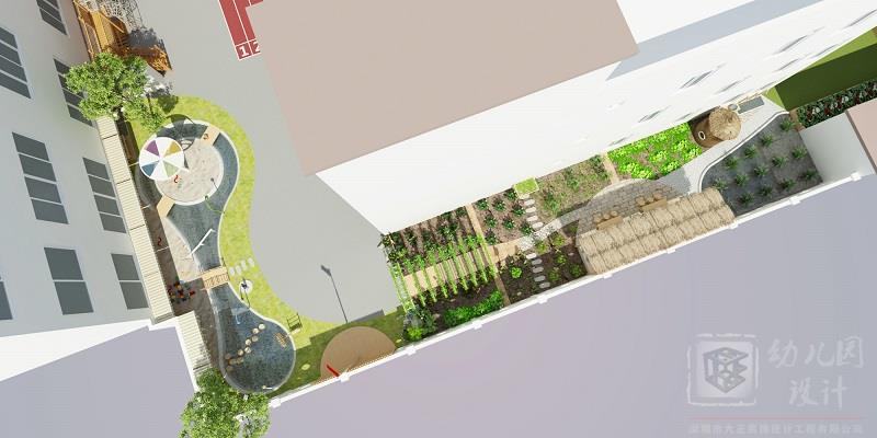 深圳市寶安區(qū)西鄉(xiāng)南昌幼兒園設(shè)計案例（種植園、圍墻）