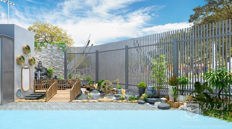 深圳市福田區(qū)機關第二幼兒園（假山水景、攀爬墻）