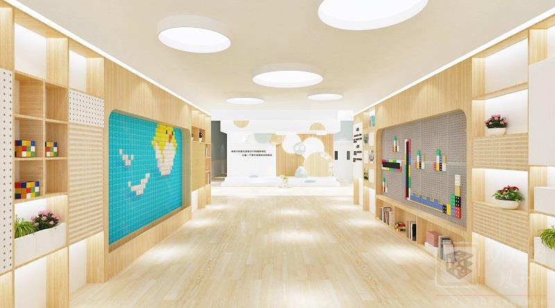 突出幼兒園大廳設(shè)計裝修特色，展現(xiàn)園所文化特點