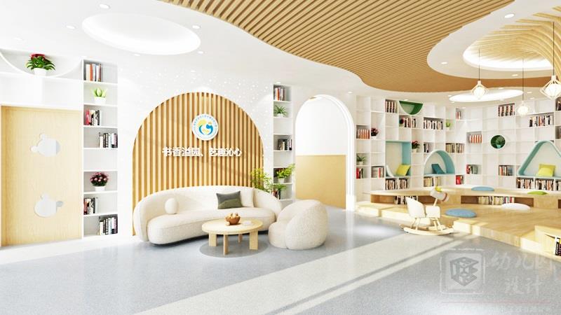 突出幼兒園大廳設(shè)計裝修特色，展現(xiàn)園所文化特點