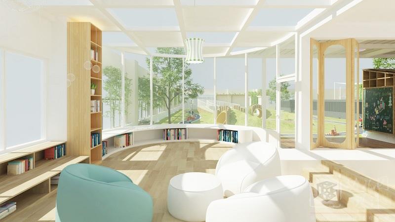 突出幼兒園大廳設(shè)計裝修特色，展現(xiàn)園所文化特點