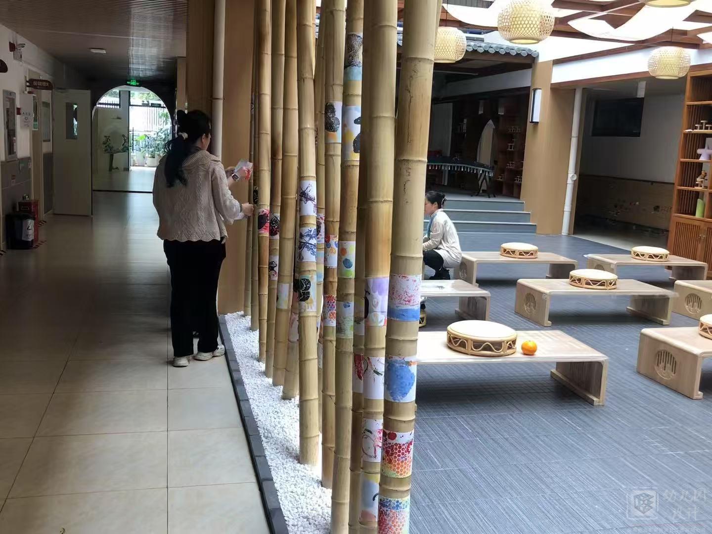 深圳市福安雅苑幼兒園現(xiàn)場實(shí)景圖（中廳改造）