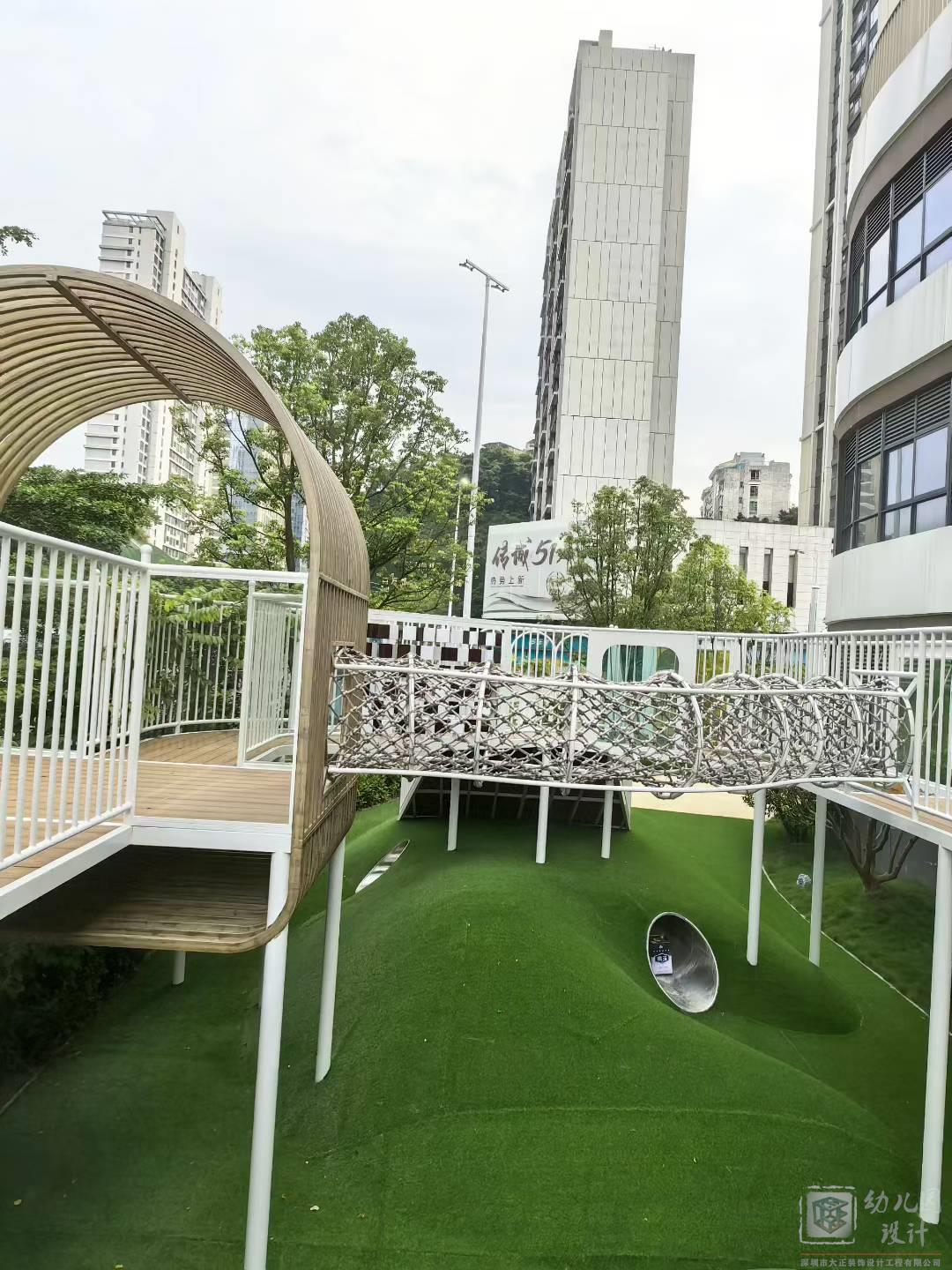 深圳市龍崗區(qū)臻城幼兒園（戶外玩具實(shí)景圖）