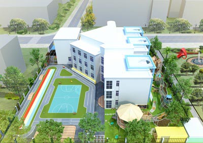 深圳市龍崗區(qū)雅景苑幼兒園（戶外操場、游樂玩具）