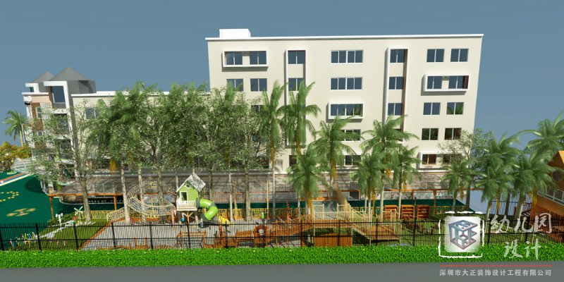 深圳市龍華新區(qū)展華幼兒園設計效果圖