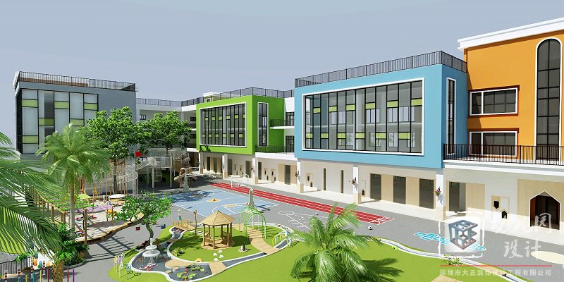 幼兒園裝修設(shè)計(jì)之外墻裝飾風(fēng)格有哪些？