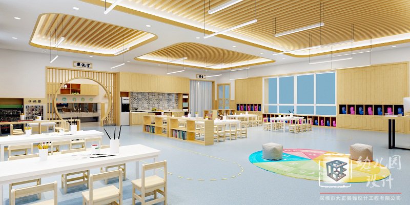 北師大銀川學校學前部,大正幼兒園設(shè)計效果圖