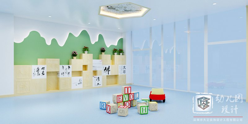 深圳幼兒園裝修裝潢_修復(fù)幼兒園墻面
