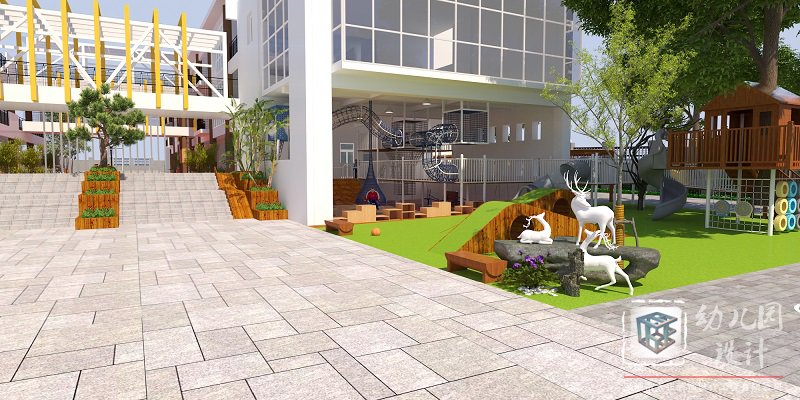 深圳市龍崗區(qū)龍城街道中心幼兒園（門頭改造設(shè)計）