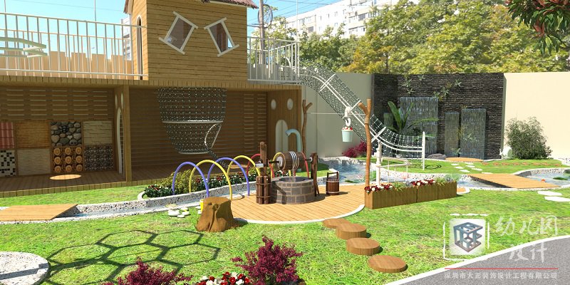 幼兒園設(shè)計(jì) - 需要一個(gè)有趣的戶(hù)外游戲空間設(shè)計(jì)