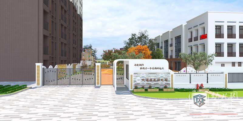 幼兒園大門設(shè)計(jì)